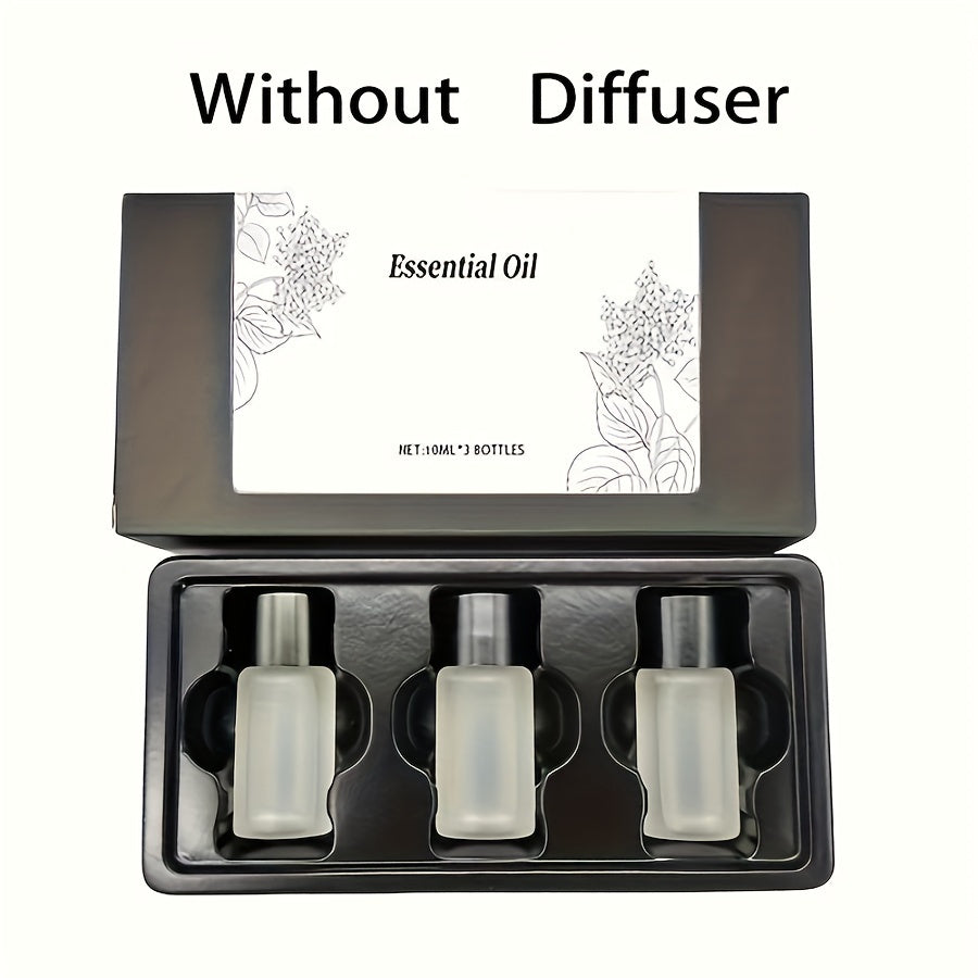 (Accessory 3/10/20 Bottles 0.34oz Essential Oils Sold Separately)Smart Car Air Freshener Aroma Diffuser with 3/6/10/20pcs Essential Oils, Premium Quality, Compact Design, for Car Experience