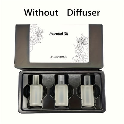 (Accessory 3/10/20 Bottles 0.34oz Essential Oils Sold Separately)Smart Car Air Freshener Aroma Diffuser with 3/6/10/20pcs Essential Oils, Premium Quality, Compact Design, for Car Experience