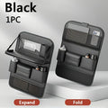 Faux Leather Premium Car Seat Back Organizer Travel Additions Seat Storage Bag Back Seat Dining Table And Cup Holder Universal Model