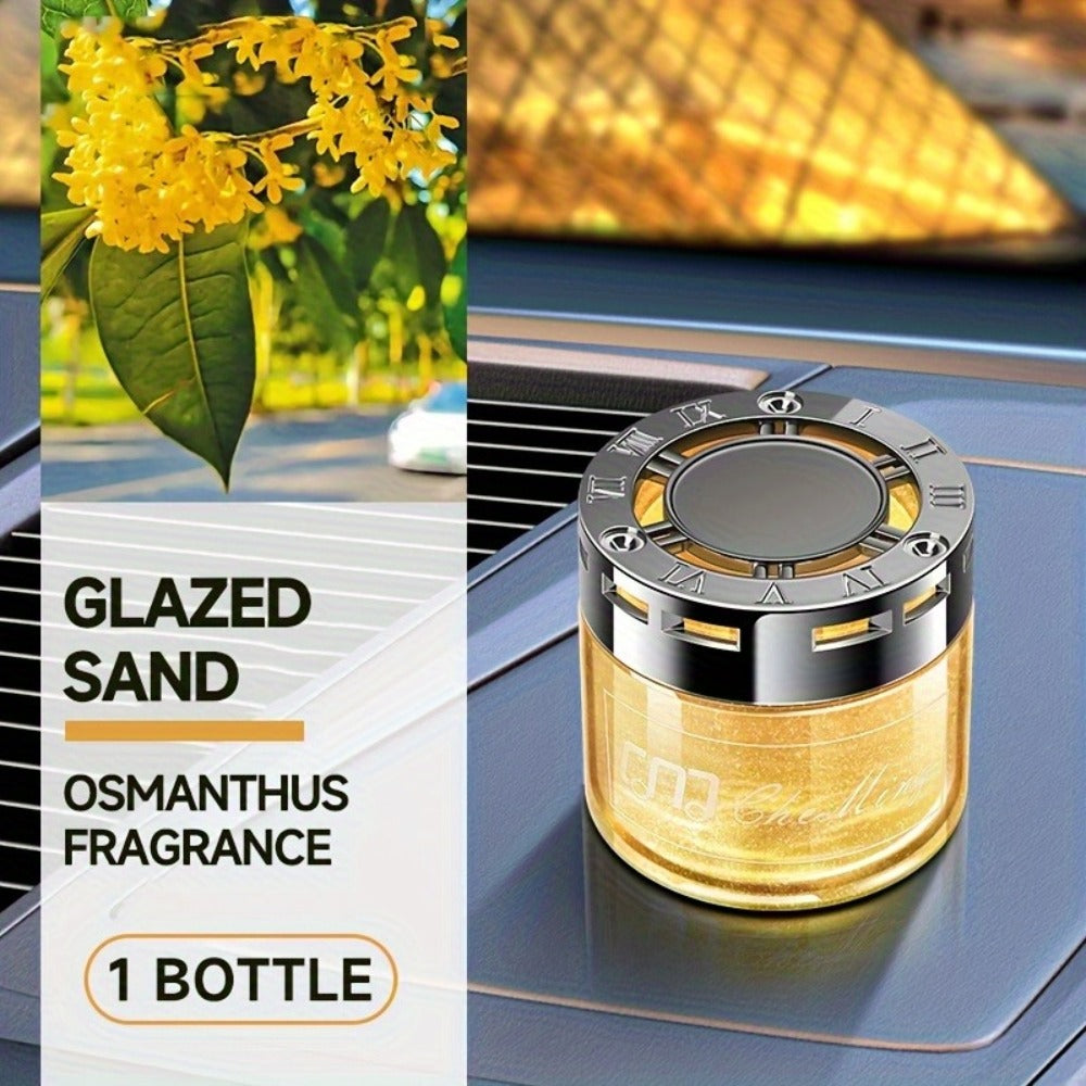 Solid Perfume Car Air Freshener 2PCS Set - Long-Lasting Alcohol-Free Scented Cream for Car Interior, Home & Room Decor, Multiple Fragrances for Men & Women