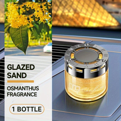 Solid Perfume Car Air Freshener 2PCS Set - Long-Lasting Alcohol-Free Scented Cream for Car Interior, Home & Room Decor, Multiple Fragrances for Men & Women