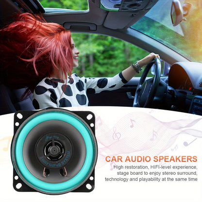 6.5 Inch Car Speakers 160W HiFi Coaxial Full Range – Universal Automotive Audio Stereo Speaker, Single or Pair, Drop-In Replacement for Cars, Trucks & SUVs