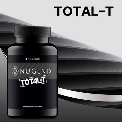 Men's Health & Muscle Support Supplement with L-Citrulline, Fenugreek & Vitamin B6 - Testosterone, Energy & Circulation Booster - Total-T Daily Male Wellness Formula