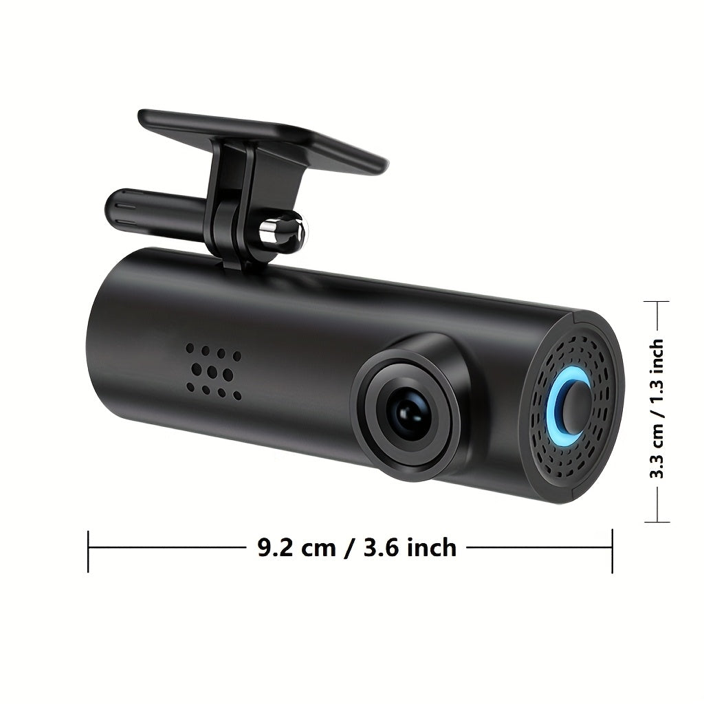 Dash Cam 1296P WiFi Car Camera, Dash Camera for Cars, Front Camera 1296P, Dashcam for Cars, WDR, Loop Recording, G-Sensor, 24 Hours Parking Monitor, Support 128GB Max