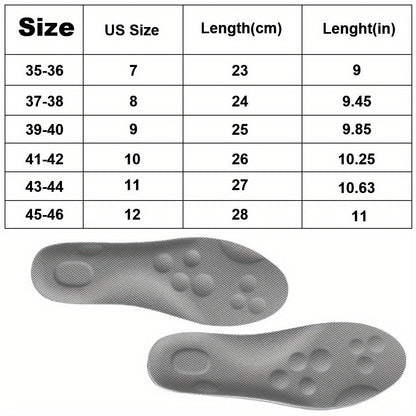 Memory Foam Insoles 3 Pairs - 4D High Elasticity Shoe Inserts for Men and Women, Breathable Comfort Insoles for Work, Sports, Walking, Standing All Day