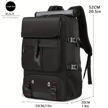 Large Capacity Laptop Backpack with Shoe Compartment & USB Charging Port – Waterproof Soft Shell Daypack for Men & Women, Multi-Functional Travel Rucksack for Business, College & Daily Commute, Multiple Colors Available