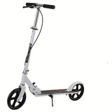 White scooter