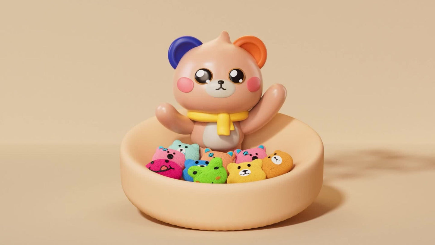 Mini Claw Machine for Kids with Lights Music Pink – Large 16.9" Arcade Claw Toy with 20 Coins 16 Plush Dolls USB Cable, Fun Birthday Christmas Gift for Girls Boys Ages 3 6 8 10+