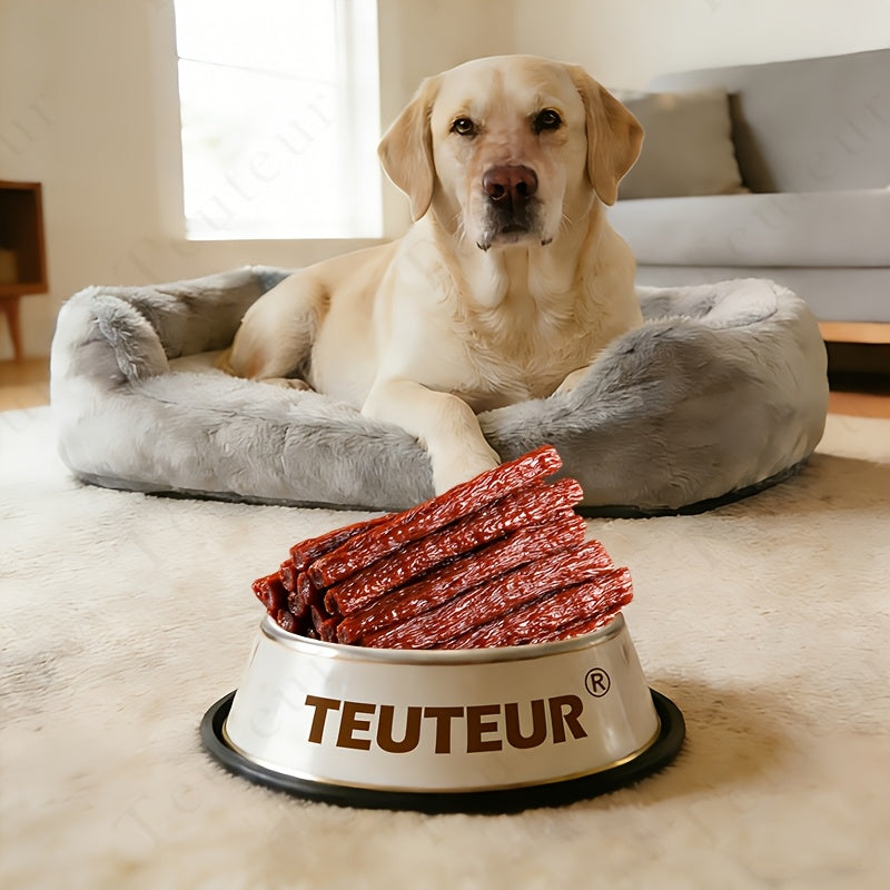 Dog Training Treats Beef Tendon Sticks – Natural High Protein Chews for Puppy Adult Small Medium Large Dogs, Grain-Free Beef Jerky Molar Sticks, Long Lasting Reward Chews for All Breeds