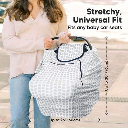 Baby Car Seat Cover - Canopy Spring Autumn Winter