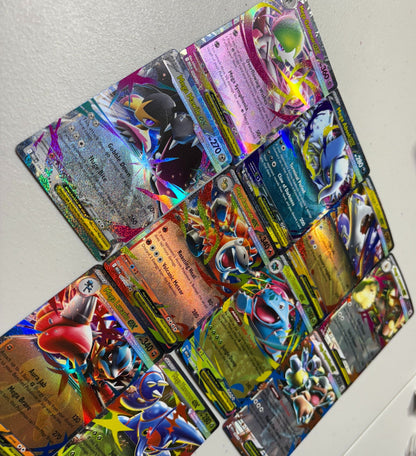 Pokemon MEGA EX Card Lot 3-Card Bundle – All Mega EX Guaranteed, Authentic Holographic TCG Cards Assorted Sets, Best Collector Gift for Kids Teens Adults Pokemon Fans Birthdays Holidays