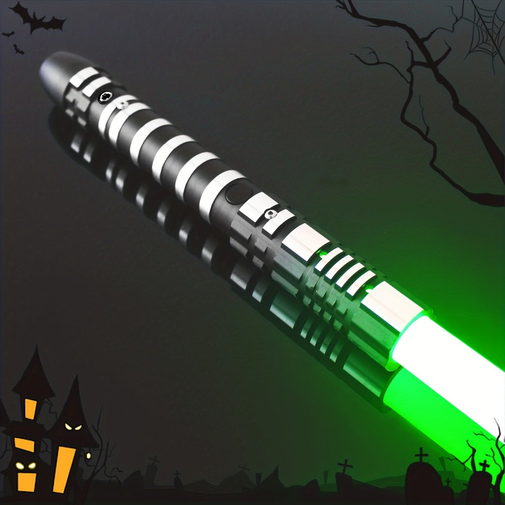 RGB Light Saber Toy with 16 Color Change & 3 Movie Sound Effects – Dark Phantom Lightsword for Kids & Beginners, Cool Night Party Saber, Birthday Gift for Boys Girls Friends