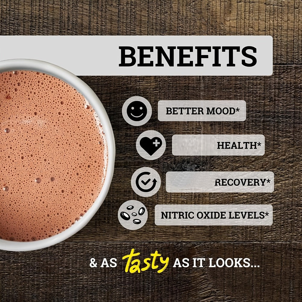 High Flavanol Cocoa Powder 1200mg Per Serving – Cocoa Flavanols & Epicatechin – Unsweetened Dark Chocolate Cacao Powder for Baking, Coffee, Smoothies & Instant Drinks – Rich Intensely Flavored