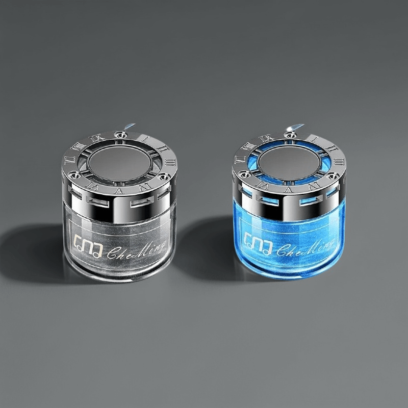 2pcs Set Scented Car Air Freshener - Long-Lasting Solid Perfume for Men & Women, Perfect for Vehicle Interiors, Home Room Decor, House Decor