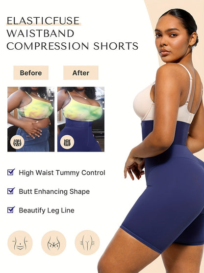 Women's Shapewear Shorts - High-Waist Style 372837