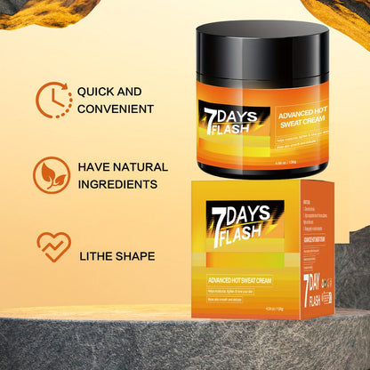 Caffeine Firming Cream 202g Warming Effect Body Slimming Tightening Lotion - Belly Arms Legs Thighs Buttocks Workout Enhancer Anti-Cellulite Vitamin E Formula Women