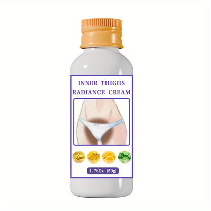 Dark Spot Brightening Cream with Vitamin C & Niacinamide – Hyaluronic Acid Moisturizer for Inner Thighs, Underarms & Intimate Areas | Hypoallergenic Tone-Correcting Body Cream for All Skin Types, 50g