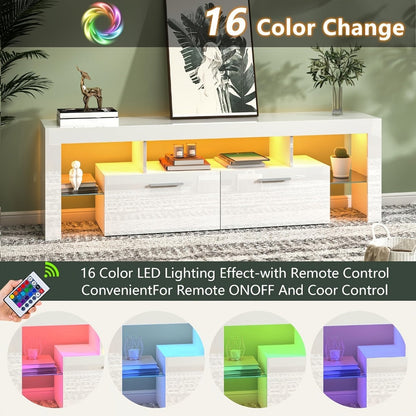 55-80 Inch TV Stand with Storage Drawers for Practical Everyday Home Use detail image - detail view 10