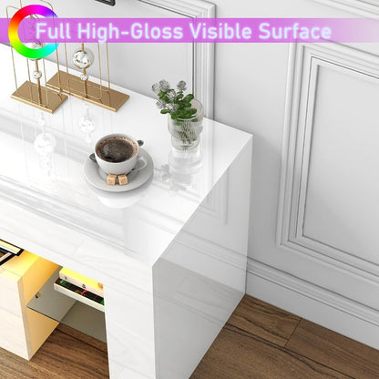 55-80 Inch TV Stand with Storage Drawers for Practical Everyday Home Use detail image - detail view 12