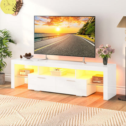 55-80 Inch TV Stand with Storage Drawers for Practical Everyday Home Use detail image - detail view 13