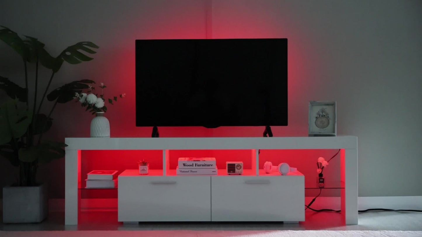 55-80 Inch TV Stand with Storage Drawers for Practical Everyday Home Use detail image - detail view 14
