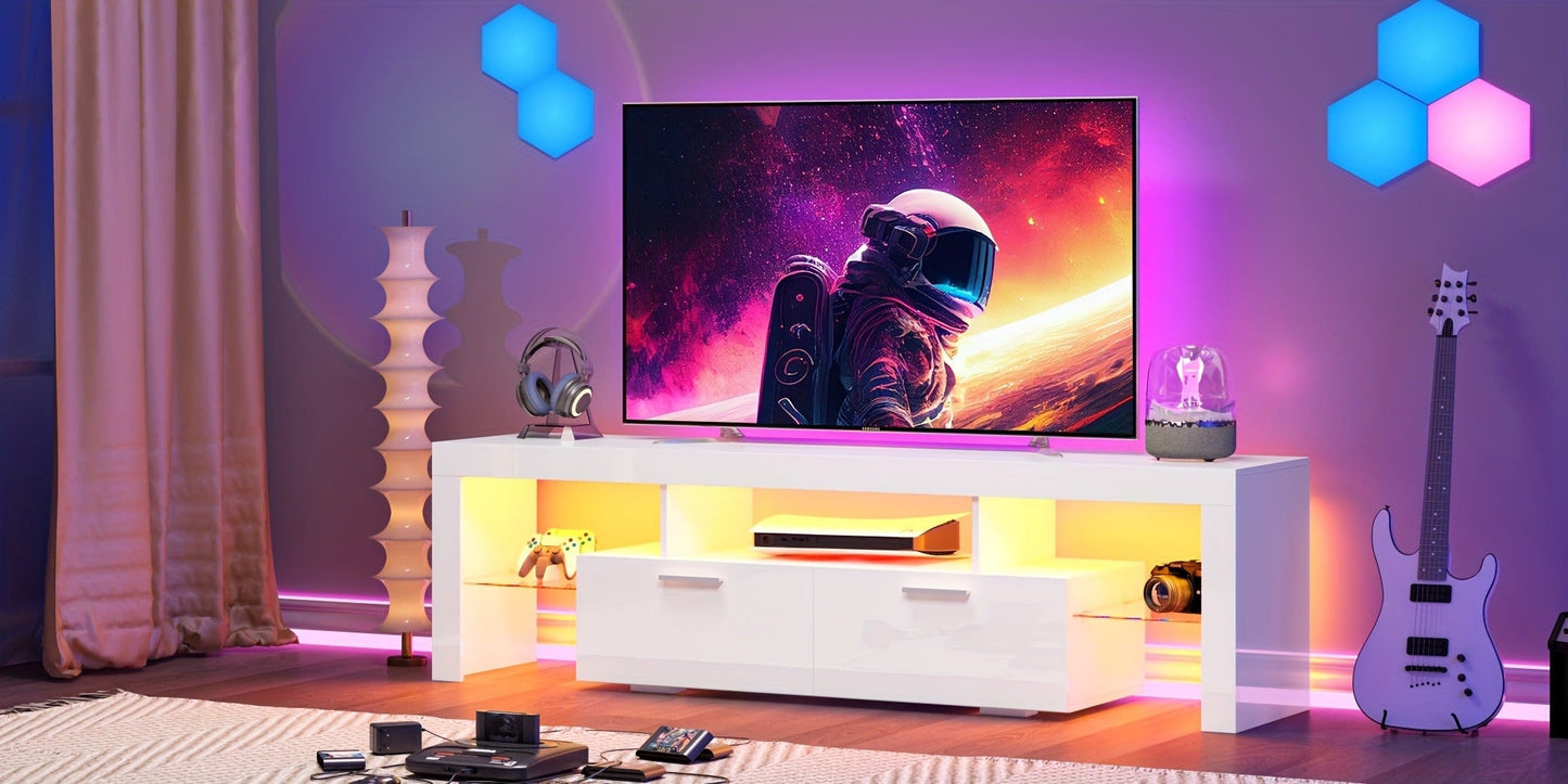 55-80 Inch TV Stand with Storage Drawers for Practical Everyday Home Use detail image - detail view 16