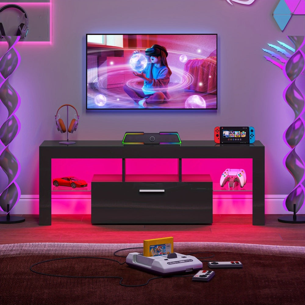 55-80 Inch TV Stand with Storage Drawers for Practical Everyday Home Use detail image - detail view 17