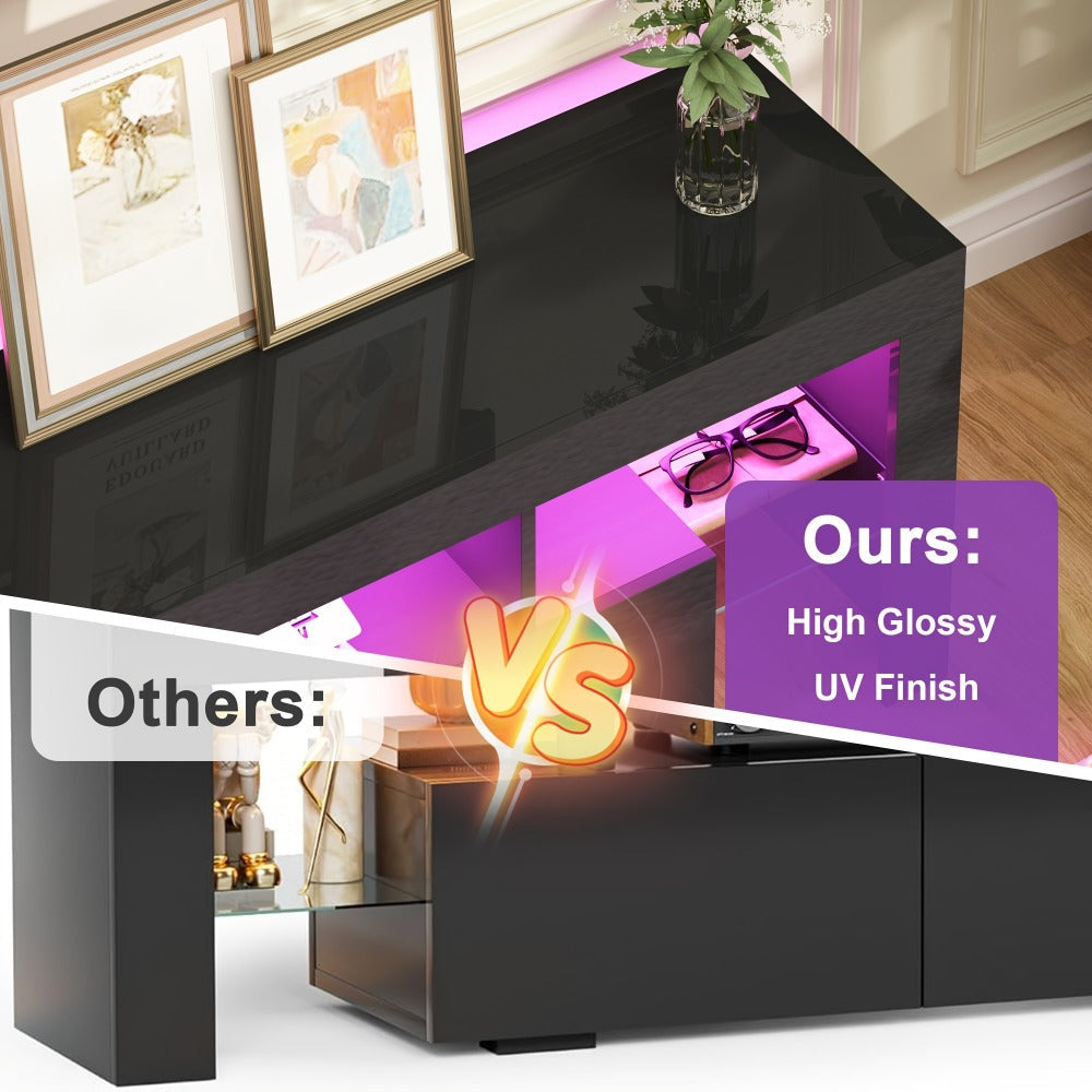 55-80 Inch TV Stand with Storage Drawers for Practical Everyday Home Use detail image - detail view 6