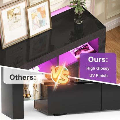 55-80 Inch TV Stand with Storage Drawers for Practical Everyday Home Use detail image - detail view 6
