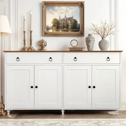 Sideboard shown in the White-2 option
