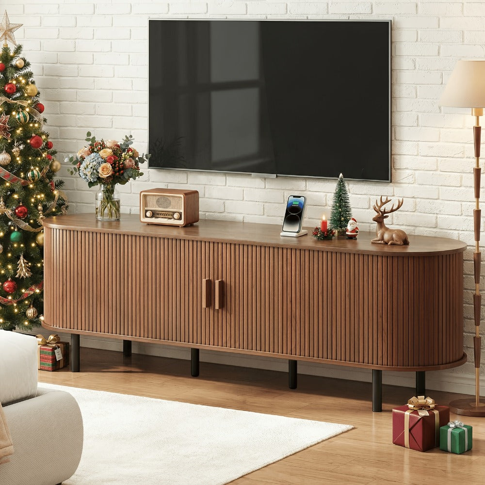 55-Inch TV Stand with Charging Station for Practical Everyday Home Use detail image - detail view 28