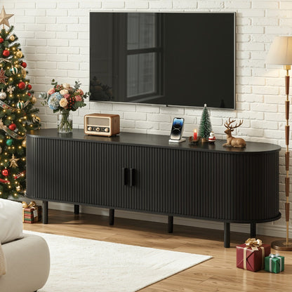 55-Inch TV Stand with Charging Station for Practical Everyday Home Use detail image - detail view 30