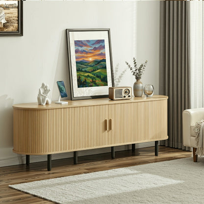 55-Inch TV Stand with Charging Station for Practical Everyday Home Use detail image - detail view 31