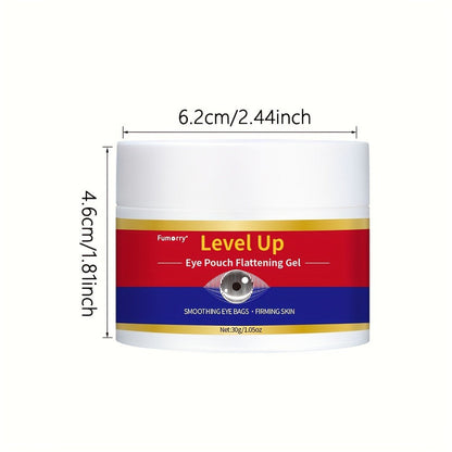 Caffeine Eye Gel 30g – Firming Under Eye Cream Reduces Puffiness Dark Circles Eye Bags Fine Lines Crow's Feet Smoothing Moisturizing Hypoallergenic All Skin Types Anti-Aging Eye Care 1.05oz