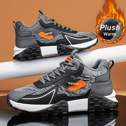 Men's Snow Boots - Non-Slip Sole & Warm Lining