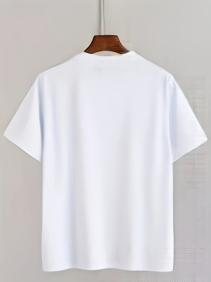 Men's Essential T-Shirt - Crew Neck Short Sleeve Weekend Style