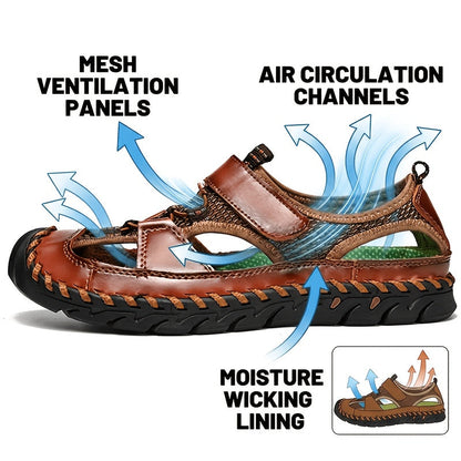 Men's Sport Sandals - Non-Slip Sole & Breathable Comfort