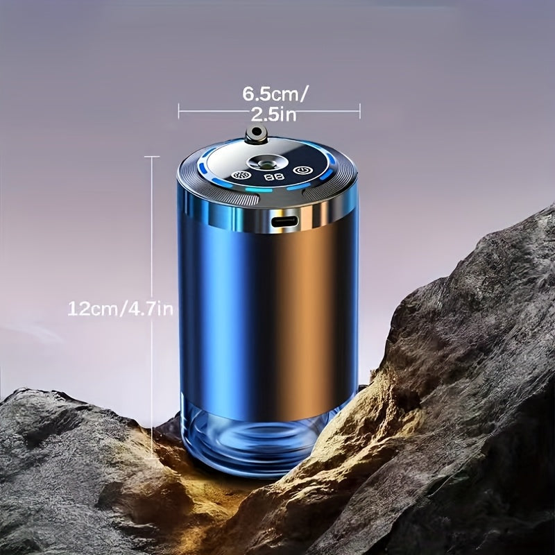 Smart Car Aroma Diffuser - Comes with 1/3 Bottles Of 1.69oz Ocean-scented Essential Oils, Car Air Freshener, Car Aroma Diffuser, Humidifier, Starry Sky Projection, And Ambient Light. Essential Oil Diffuser, The Essential Oil Diffuser Features Car