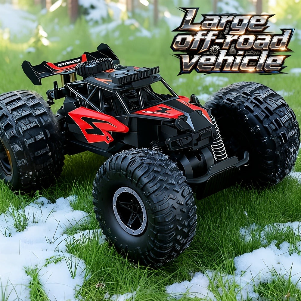 RC Off-Road Truck for Kids Ages 6+ – High Speed Remote Control Car Alloy Steel Body Full-Function 4WD All-Terrain Monster Truck Toy for Boys, Best Birthday Christmas Holiday Gift