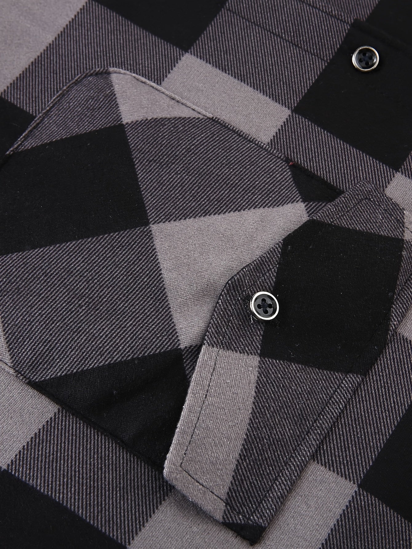 Men's Versatile Plaid Pullover Coat