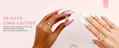 Clear Dip Powder Nail Kit 60g Starter Set - Transparent Dipping Powder with Base Coat Activator Top Coat No UV Lamp French Manicure Repair Nail Art Dip System