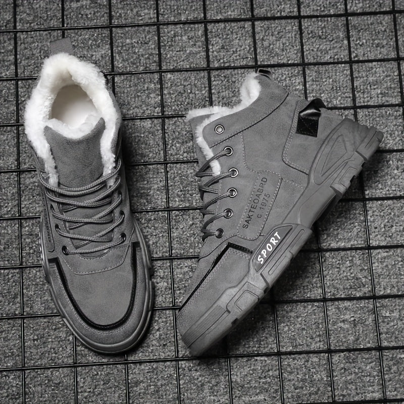 Men's Snow Boots - Non-Slip Sole & Warm Lining 830693