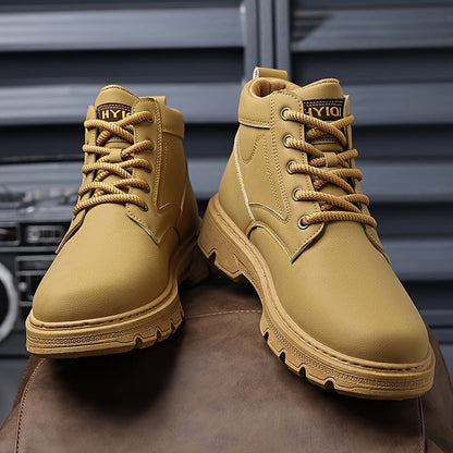 Men's Boots - Non-Slip Sole Lace-Up for Beach & Water 383077