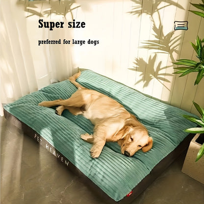 Orthopedic Dog Bed for Large Dogs XL XXL - Removable Washable Cover Pet Lounge Chair Sofa, Polyester Fiber Cushion, Comfortable All-Season Sleep Pad for Large & Extra Large Breeds