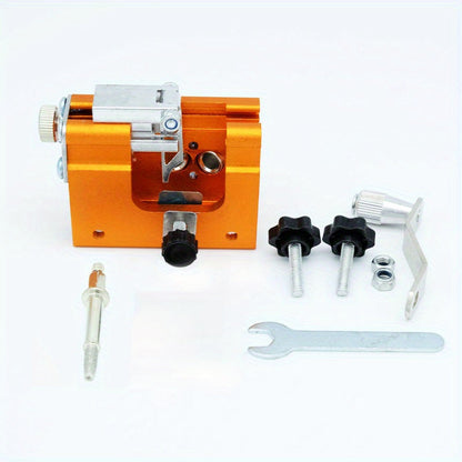 Chainsaw Sharpener Jig Kit – Portable Hand-Cranked Chain Saw Sharpening Tool with Aluminum Alloy Burrs | 1/3/5/10-Piece Sets for All Chain Saws