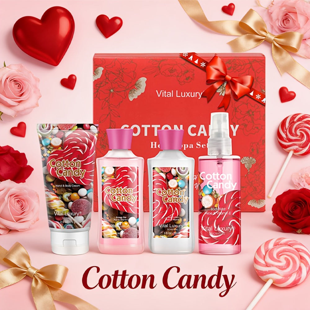 Vanilla Bath & Body Care Gift Set for Women – Shower Gel 3oz + Body Lotion 3oz + Body Mist 3oz | Moisturizing, Refreshing & Deodorizing Spa Gift for Mom, Wife, Sister or Girlfriend