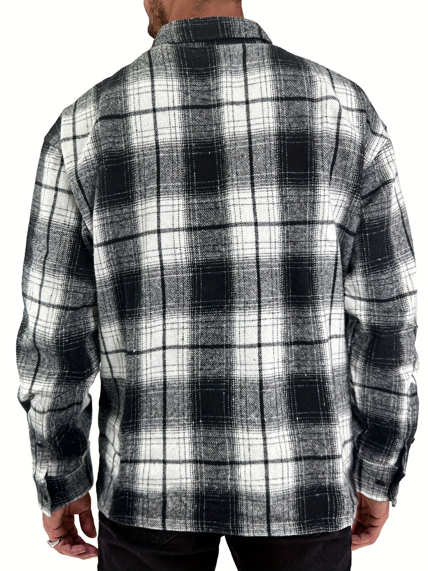 Unisex's Plaid Shirt - Short Sleeve 069925