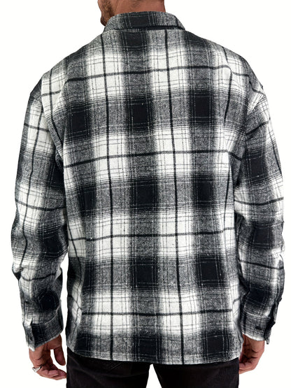 Unisex's Plaid Shirt - Short Sleeve 069925