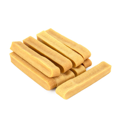 Himalayan Yak Cheese Dog Chews – Long-Lasting Hard Chew Treats, High Protein & Limited Ingredients, Natural Dental Chew for All Dog Sizes, Small / Medium / Extra Large (Single or 4-Pack)