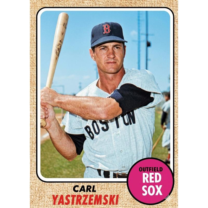 Vintage Baseball Card Mystery Slab 1968 Topps – 1 Random Authentic Card Encased | 598-Card Set Chase | Nolan Ryan RC Possible | Mickey Mantle, Hank Aaron & More | Collector Gift Box